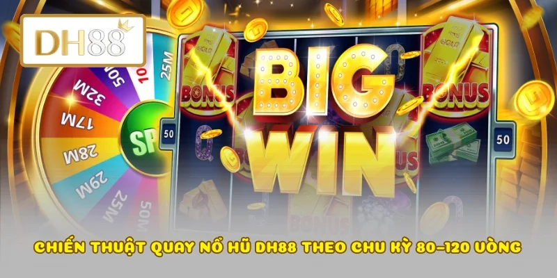Chiến thuật quay nổ hũ DH88 theo chu kỳ 80–120 vòng