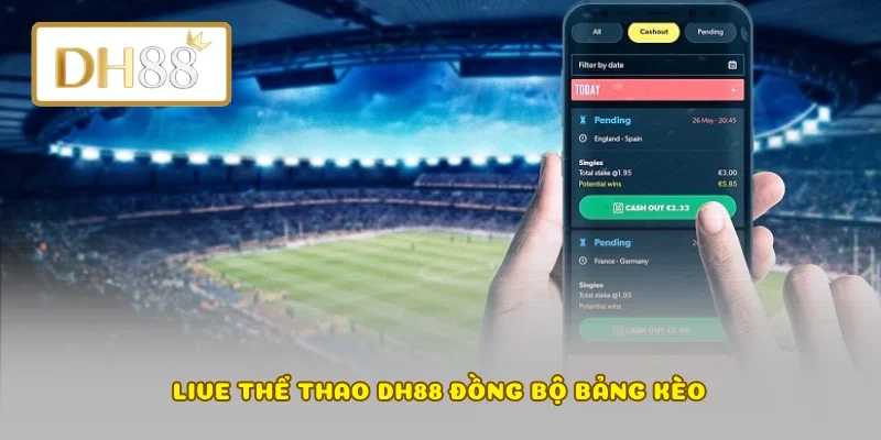 Live thể thao DH88 đồng bộ bảng kèo