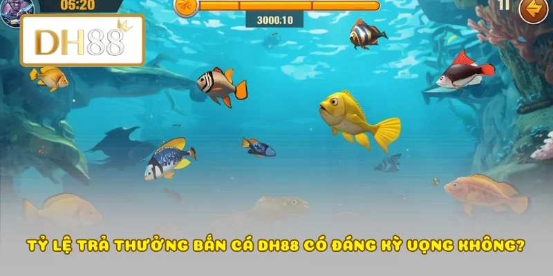 Tỷ Lệ Trả Thưởng Bắn Cá DH88 Có Đáng Kỳ Vọng Không?